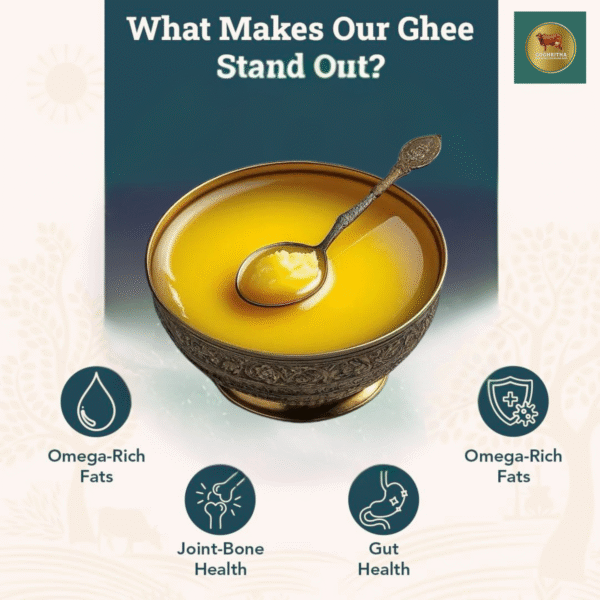 A2 Bilona Cow Ghee - Farm Fresh Pure Ghee from A2 Desi cows | GoGhritha | 250ml - Image 5
